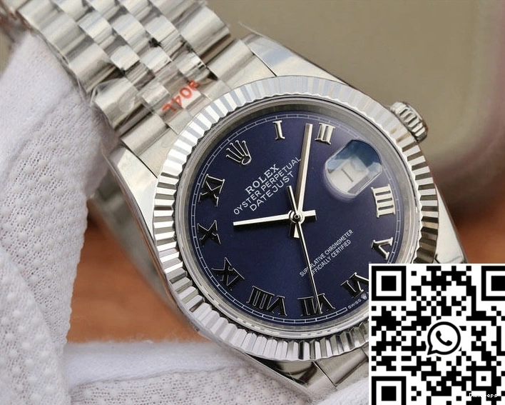 Factory Blue Rolex Datejust GM 36MM Dial 0209